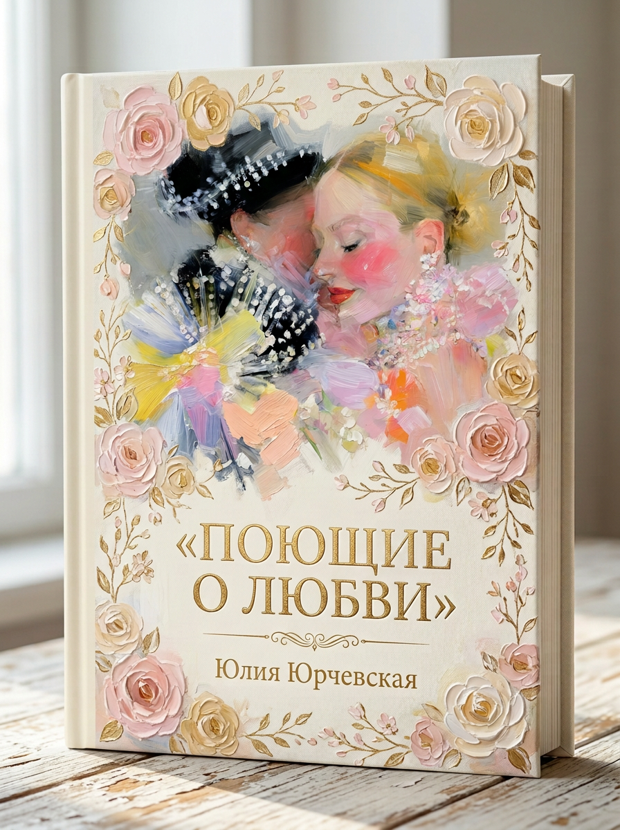 Обложка песенника «Поющие о любви» Юлии Юрчевской